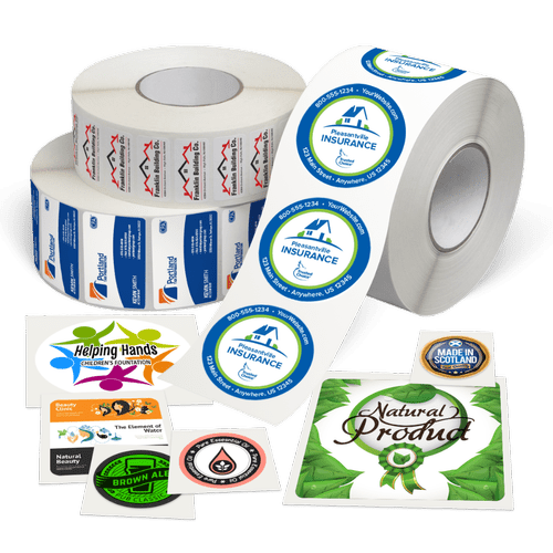 Custom Labels - Bolt Stickers