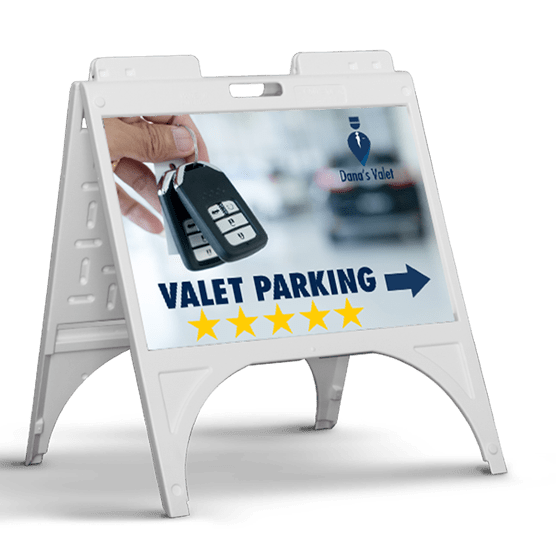 Sidewalk Signs - Bolt Stickers