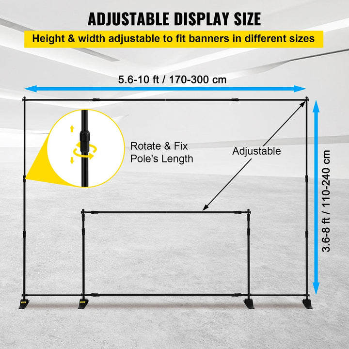 Backdrop Stand - Bolt Stickers