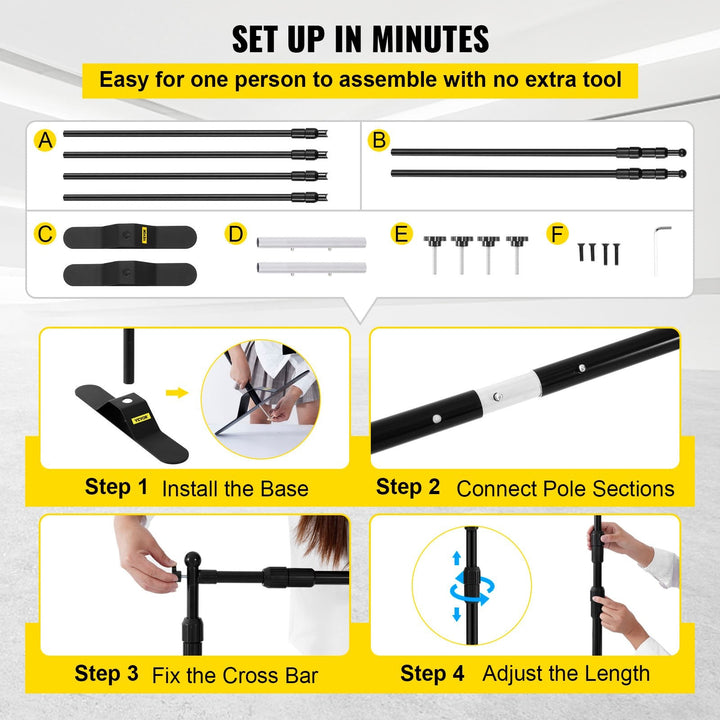 Backdrop Stand - Bolt Stickers