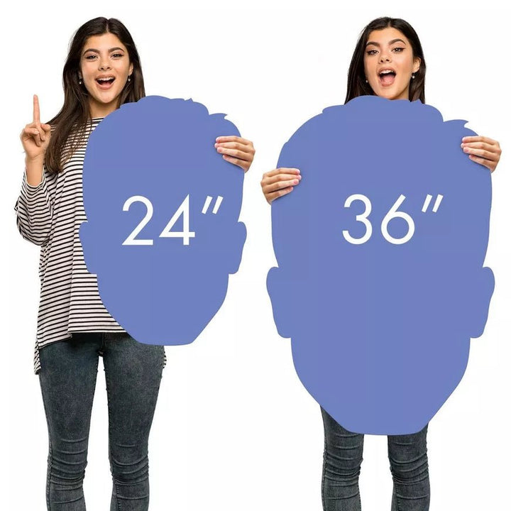 Custom Big Head Cutouts - Bolt Stickers