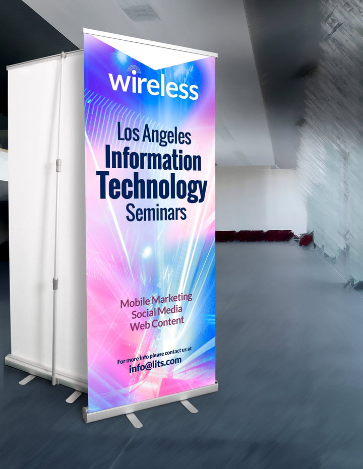 Retractable Banner - Bolt Stickers