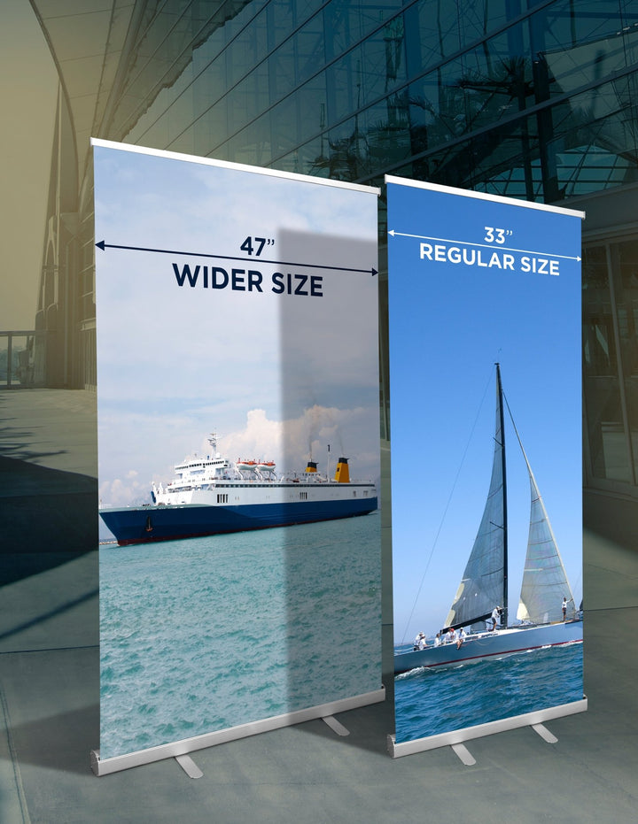 Retractable Banner - Bolt Stickers