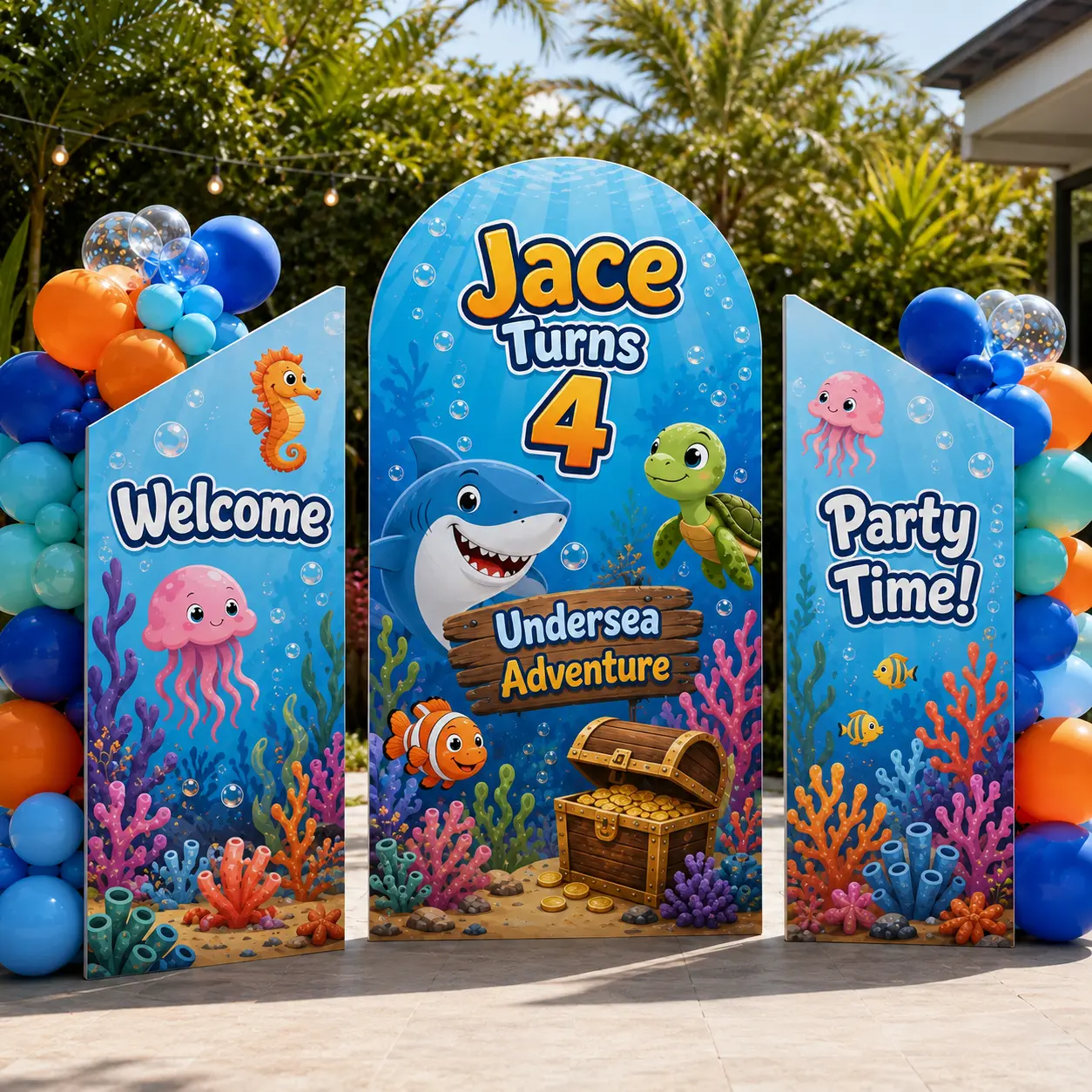 Standard 3-Piece Combo — undersea adventure boards