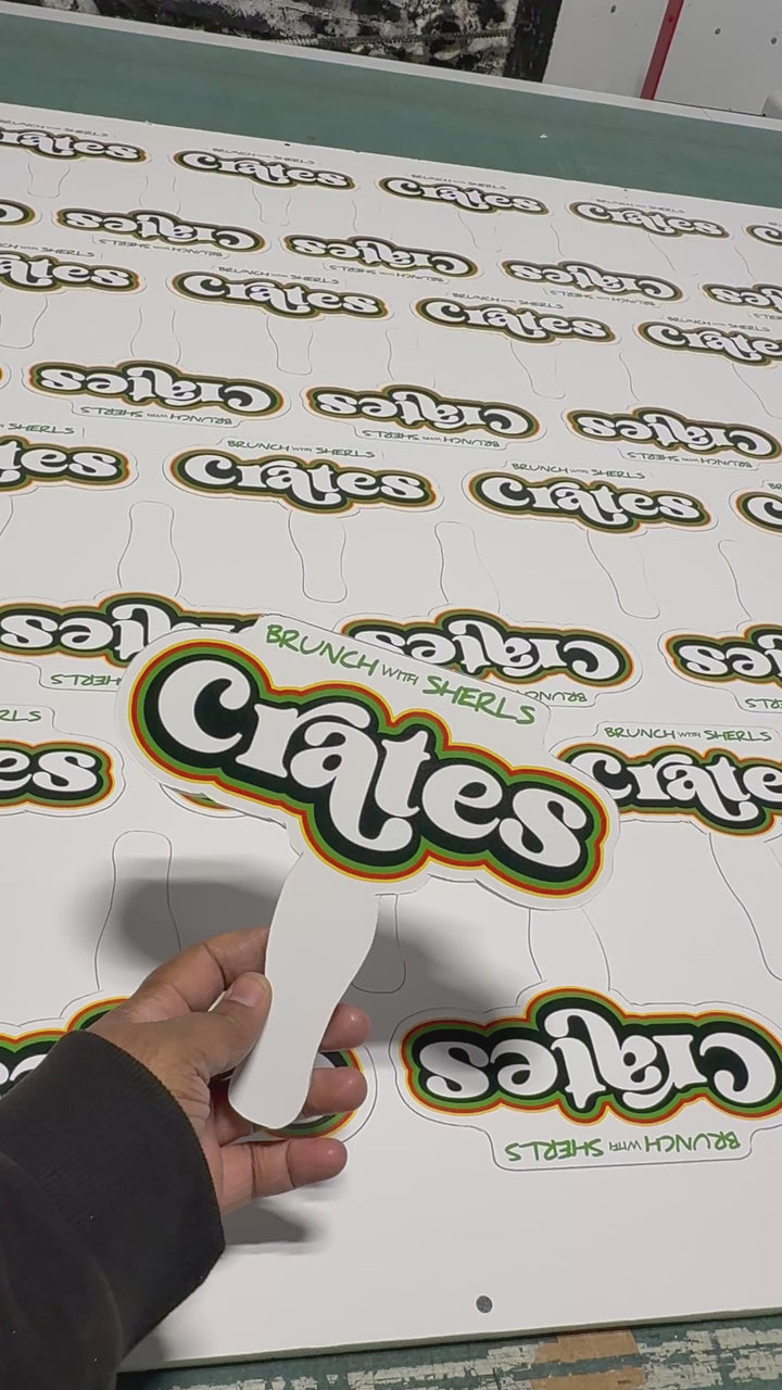 Custom Signs & Fans | Personalized Event Signs & Face Fans