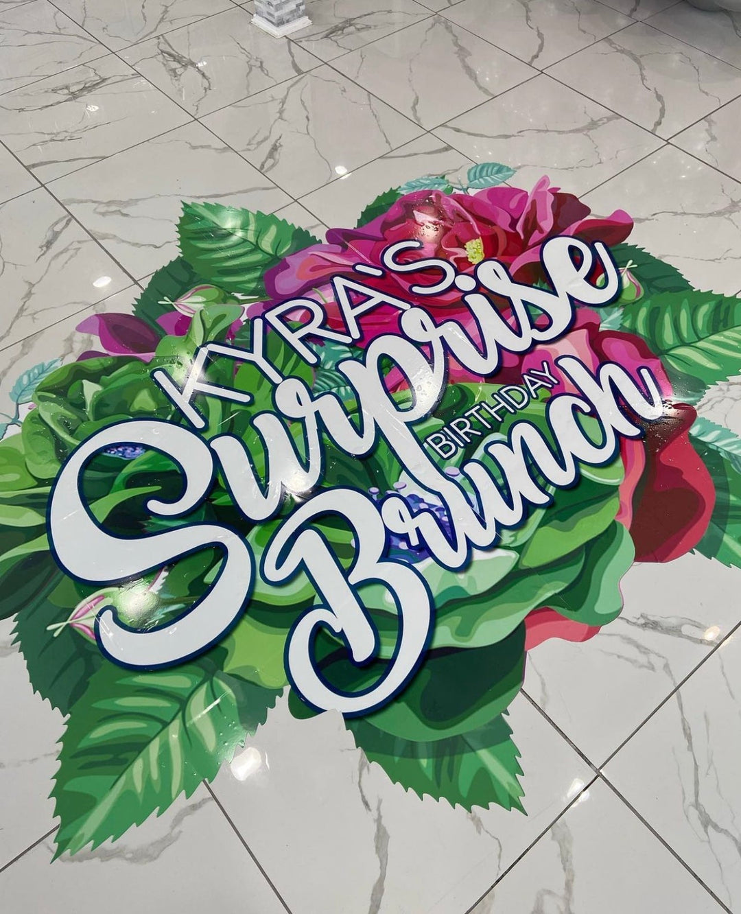 Floor Wrap/ Vinyl - Bolt Stickers