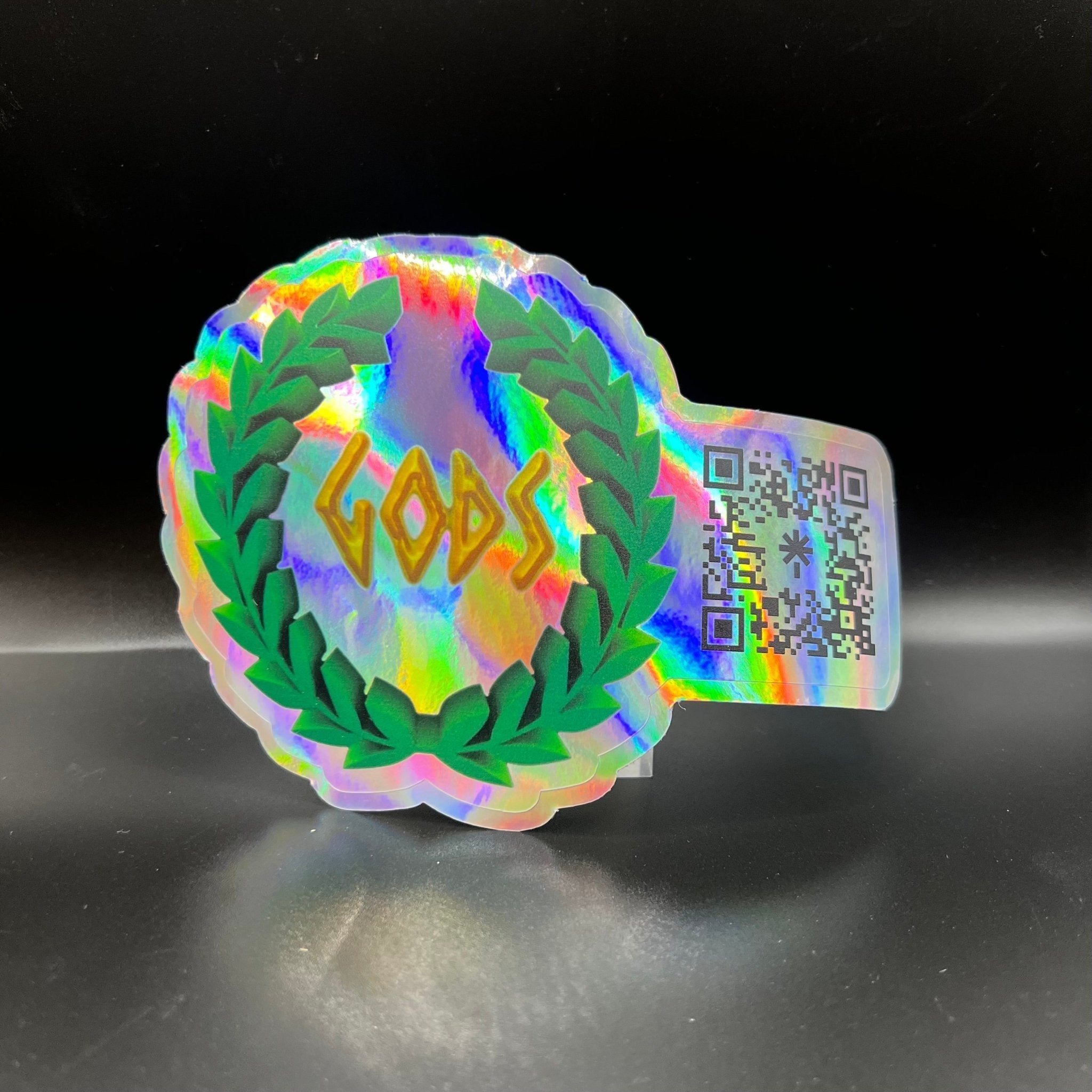 QRCode Holo Stickers - Bolt Stickers